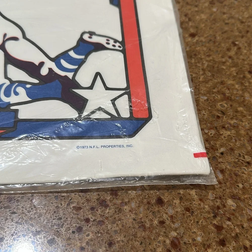 Vintage NFL Paper Placemats (sealed)